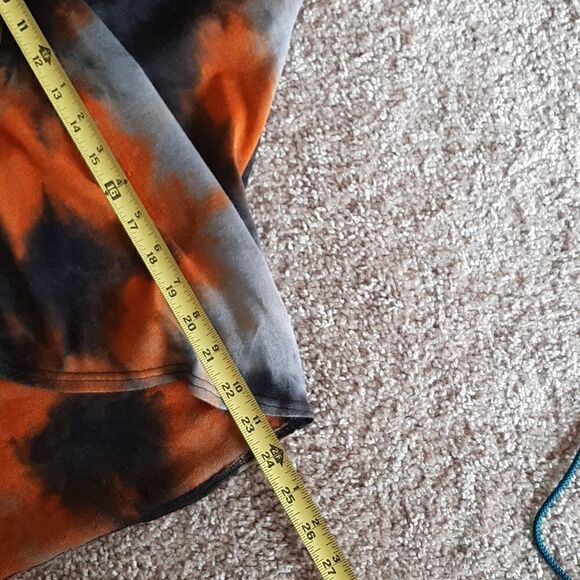 Hail3y:23 multi colored top with cowl neck - Picture 4 of 7